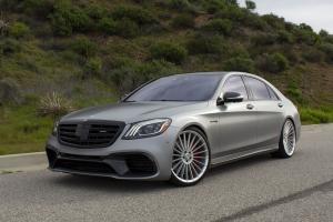 Mercedes-AMG S63 Matte Grey on Forgiato Wheels (TEC MONO 1.1) 2019 года